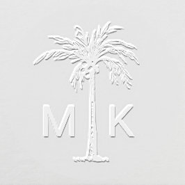 Personlig Tropisk Palmlogo