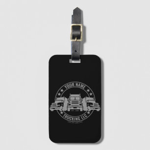 Personlig Trucker Big Rig Semi Lastbil Trucking Bagagebricka