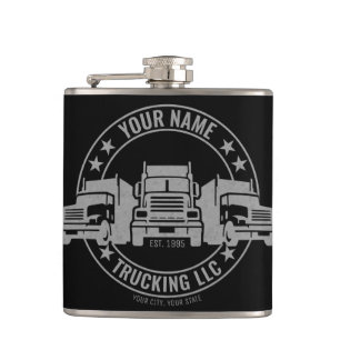 Personlig Trucker Big Rig Semi Lastbil Trucking Fickplunta