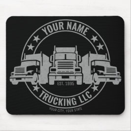 Personlig Trucker Big Rig Semi Lastbil Trucking Musmatta