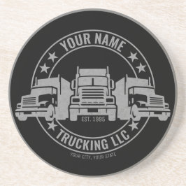 Personlig Trucker Big Rig Semi Lastbil Trucking Underlägg