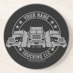 Personlig Trucker Big Rig Semi Lastbil Trucking  Underlägg