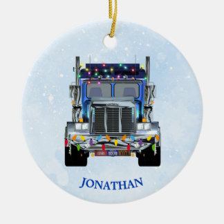 Personlig Trucker Ornament
