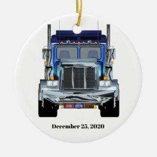 Personlig Trucker Ornament