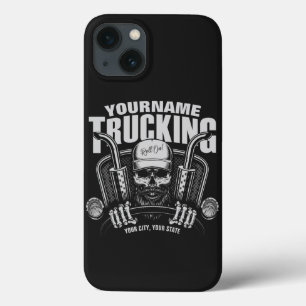 Personlig Trucker Skull Trucker Big Rig Lastbil