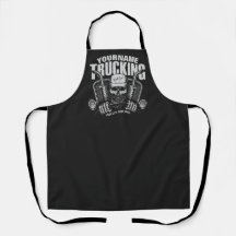 Personlig Trucker Skull Trucker Big Rig Lastbil