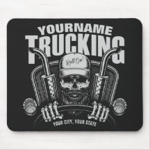 Personlig Trucker Skull Trucker Big Rig Lastbil
