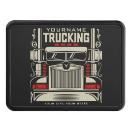 Personlig Trucking 18 Wheeler BIG RIG Trucker Dragkroksskydd