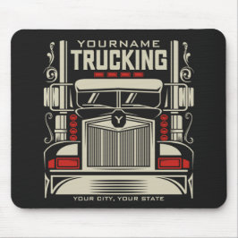 Personlig Trucking 18 Wheeler BIG RIG Trucker Musmatta