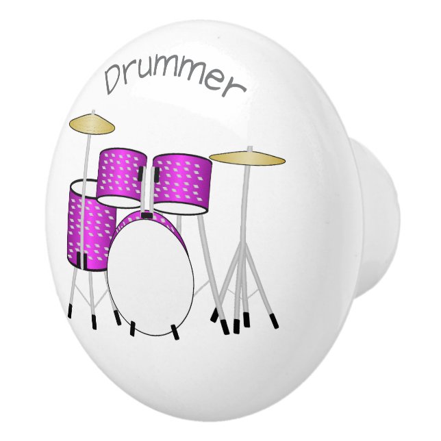 Personlig trumdesign knopp (Höger)