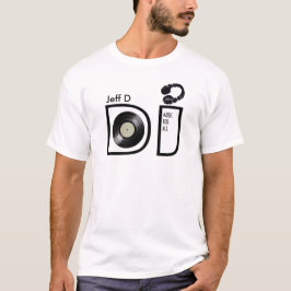 personlig tshirt för DJ Tröja