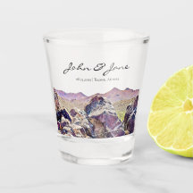 Personlig Tucson Arizona Desert Shot Glass