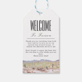 Personlig Tucson Välkommen Gift-Märkre Presentetikett