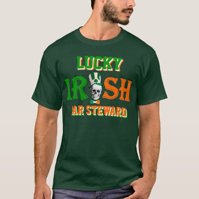 Personlig tur iriska St patrick's day T-shirt (Framsida)