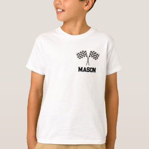 Personlig två Fast & Roligt Tävla på födelsedagen T Shirt