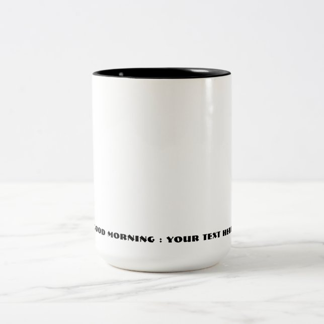 Personlig  Två-Tonad mugg (Center)
