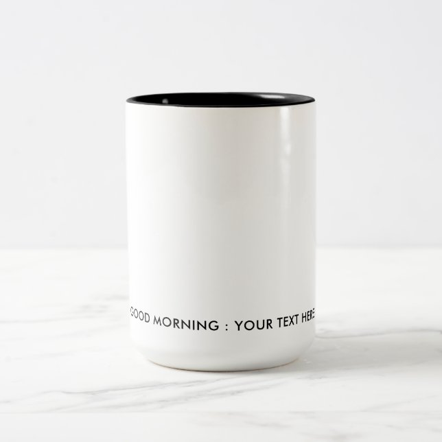 Personlig  Två-Tonad mugg (Center)