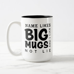 Personlig två Tone Big Mugg
