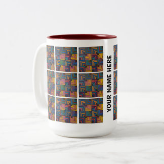 Personlig tvåtons mugg | Jazzy Riff