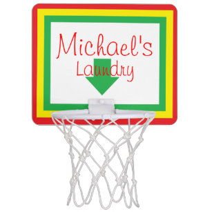 Personlig Tvätt Basketball Ring Mini-Basketkorg
