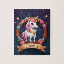 Personlig Twilight Unicorn Pussel