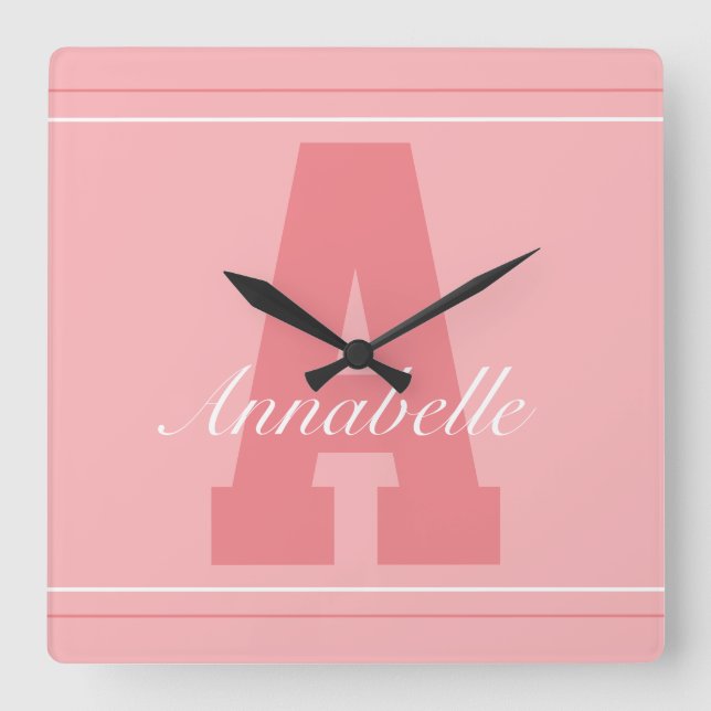 Personlig-typografi namn klocka (Framsida)