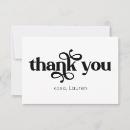 Personlig typografi Platt Tack