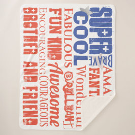 Personlig Typography Tunnelbanan Art USA flagga