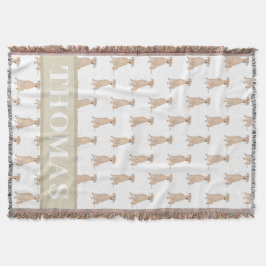 Personlig tysk pinscher filt