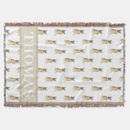 Personlig tysk schäferhund filt