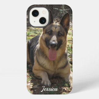 Personlig: Tyskt Shepherd Phone Case