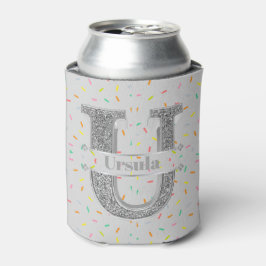 Personlig U Ursprungligt Silver Monogram ditt namn