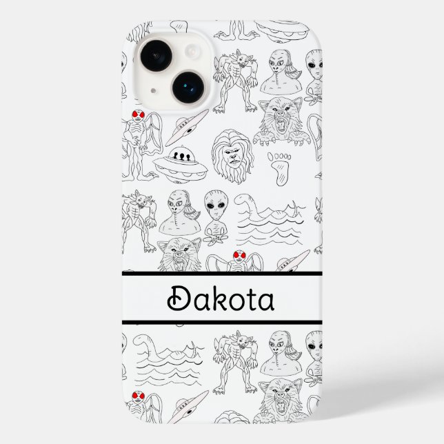 Personlig UFO, utomjording, Bigfoot-kryptid   (Baksida)