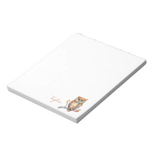 Personlig Uggla Stationery Anteckningsblock