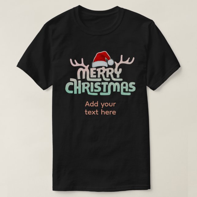 Personlig Ugly jul T-Shirts (Design framsida)