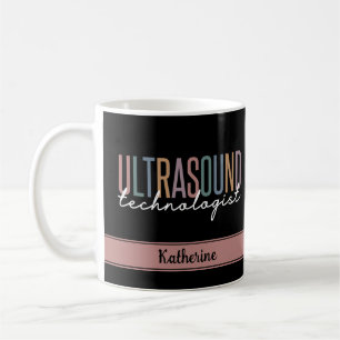 Personlig Ultrasound-teknikgåvor Kaffemugg