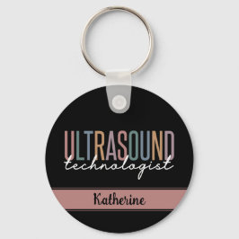 Personlig Ultrasound-teknikgåvor Nyckelring