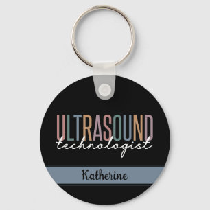 Personlig Ultrasound-teknikgåvor Nyckelring