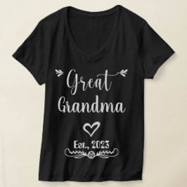 Personlig Underbar Grandma Granny Mommom Nana Mimi T Shirt