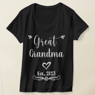 Personlig Underbar Grandma Granny Mommom Nana Mimi T Shirt