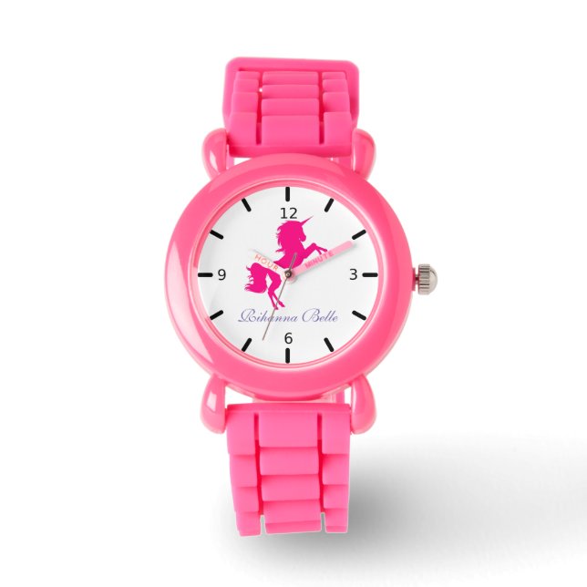 Personlig Unicorn Armbandsur (Framsida)