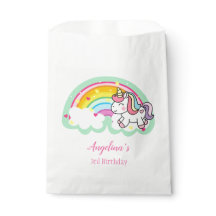 Personlig Unicorn Birthday Favag