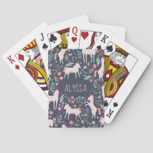 Personlig Unicorn Fält Casinokort