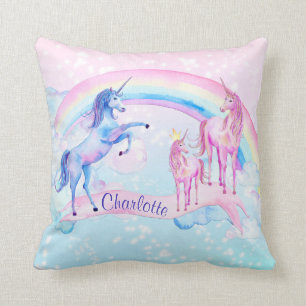 Personlig Unicorn Pillow Kudde