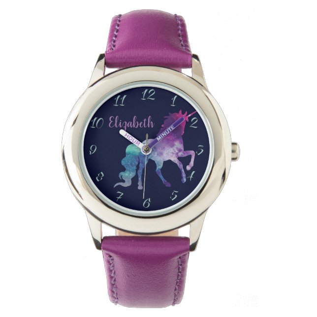 Personlig Unicorn Watch Armbandsur (Framsida)