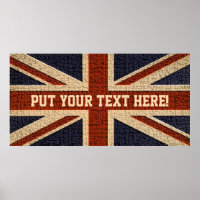 Personlig Union Jack Poster