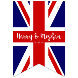 Personlig Union Jack | ROYAL BRÖLLOP Vimplar