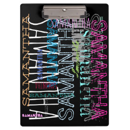 Personlig Upprepa Urklipp för Namn 8 brev