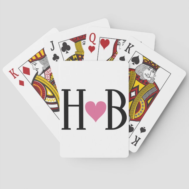 Personlig Uppspelningskort Bridge Player Casinokort (Baksidan)