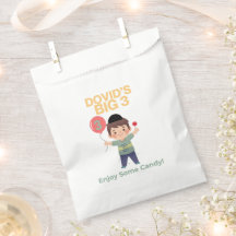 Personlig Upsherin Boy Favor Bags/Pekalach